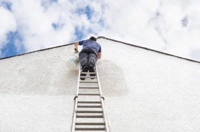 Peinture extérieure à Stigny — façades et ravalement